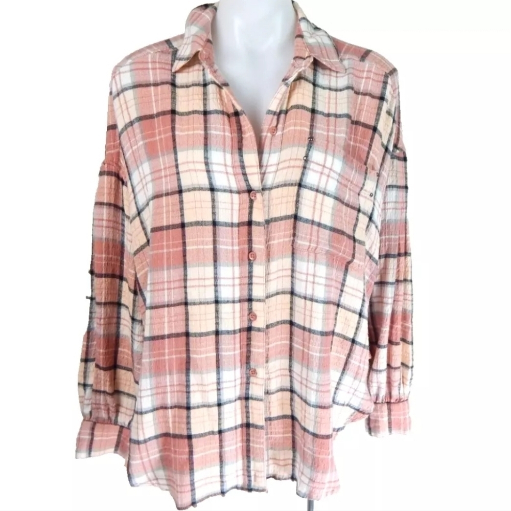 We The Free Hidden Valley Button Down Top